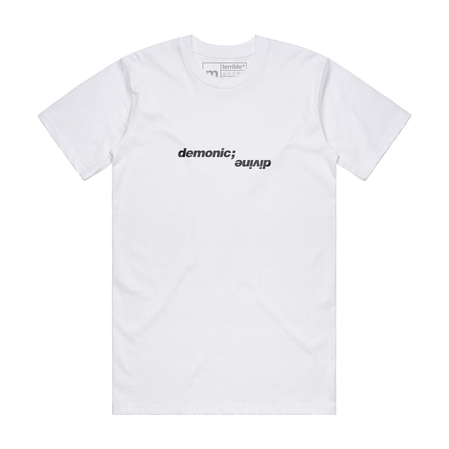 Demonic Divine White Shortsleeve