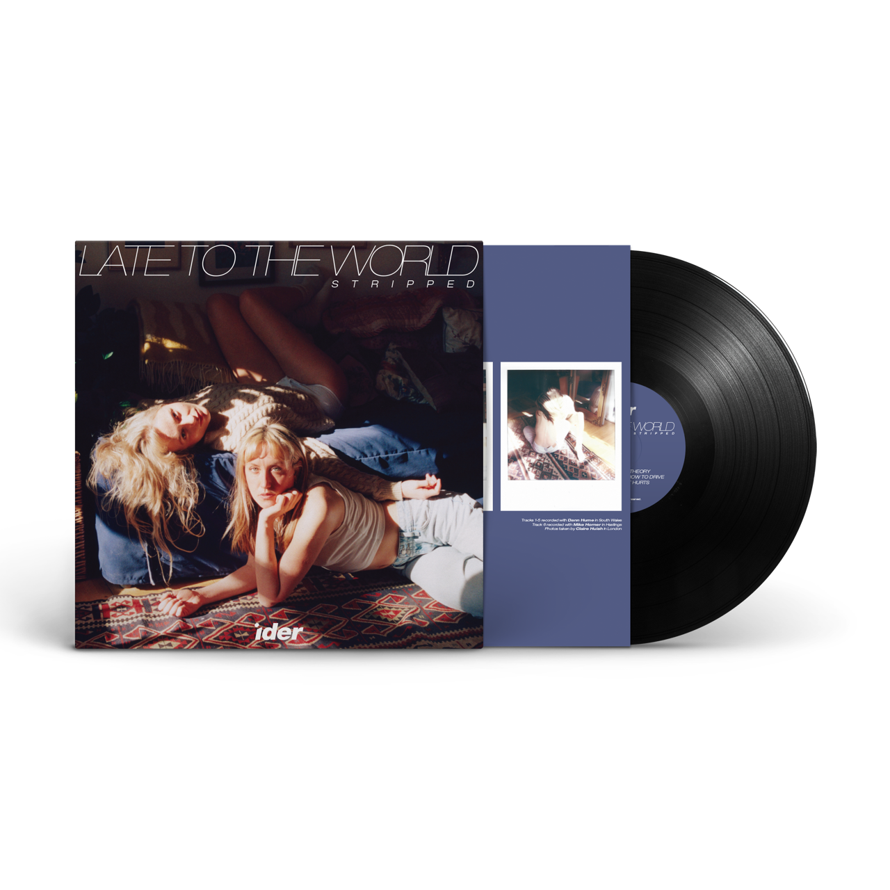 Signed Late to the World (Stripped) EP Vinyl UK